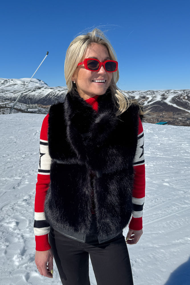 Hemsedal Vest Sort