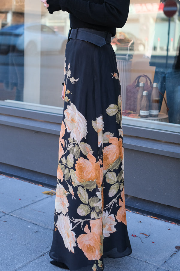 Organza Skirt Midnight Field