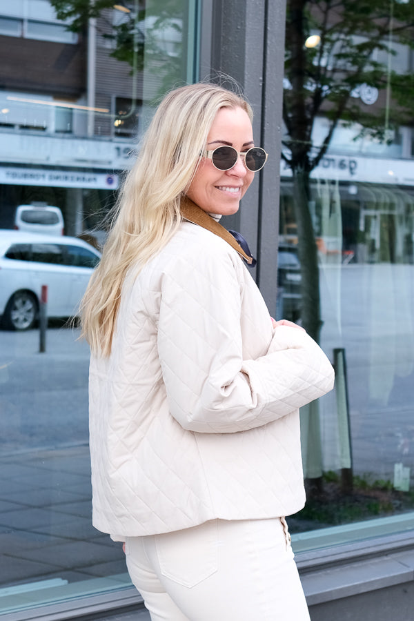 Kirby Quilt Jacket Cream