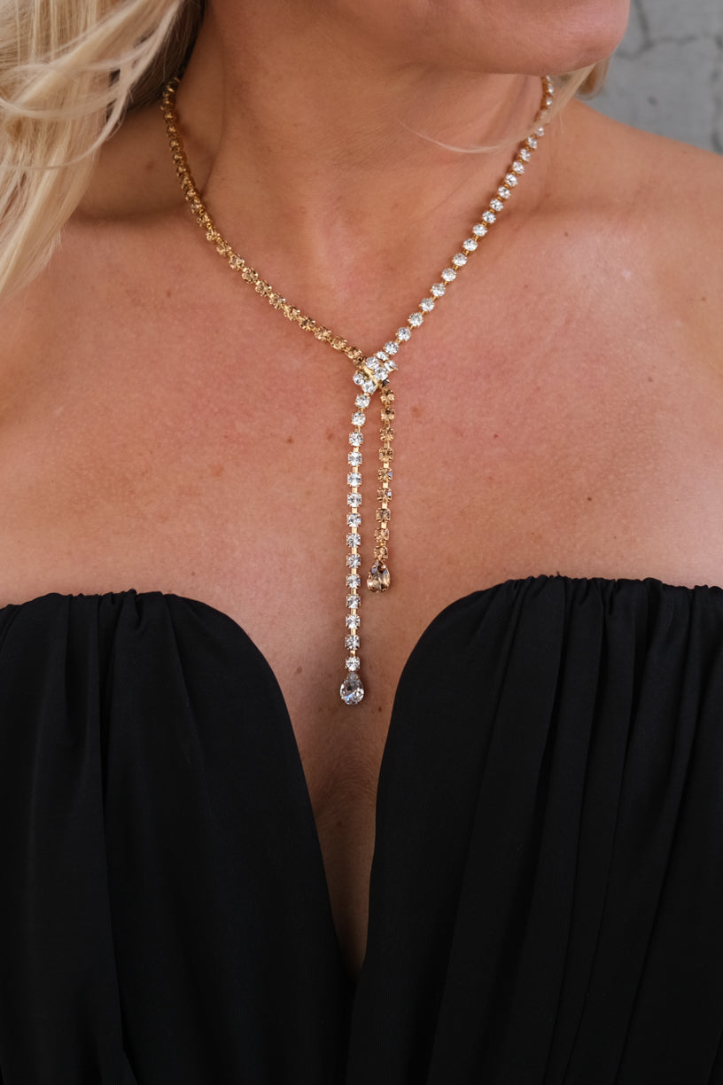 Yvette Necklace Topaz Combo