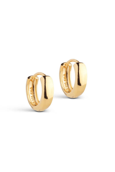 Hoops Classic Wide 15mm Gold