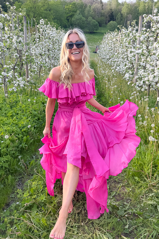 Wow Senorita Dress Hot Pink