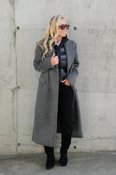 Mirage Coat Dark Grey