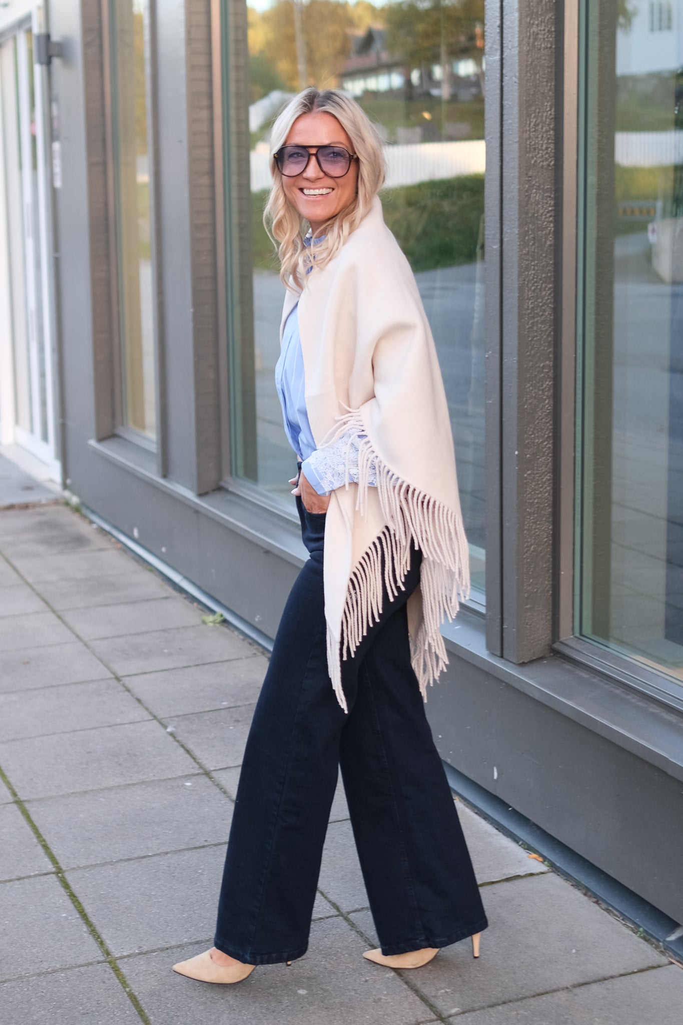 Alba Wool Scarf Eggshell