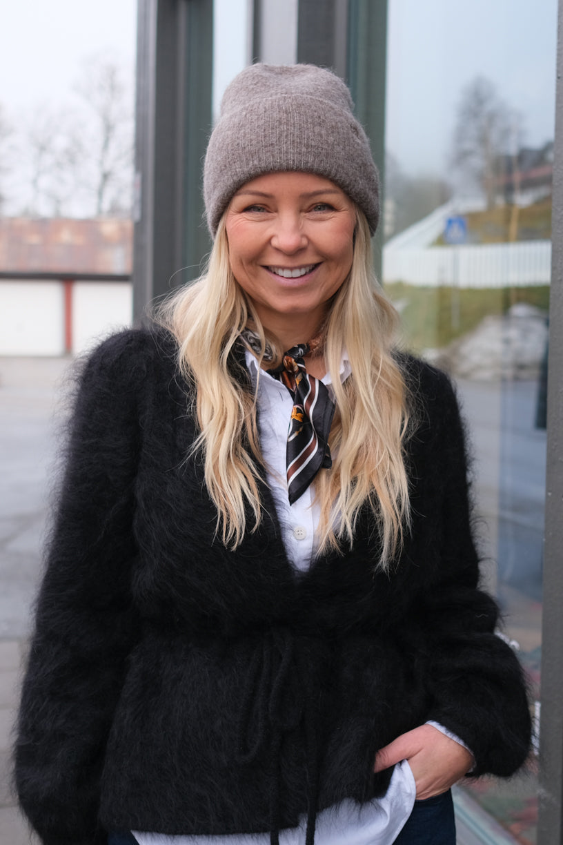 Leia Beanie Dk Truffle