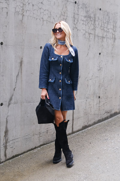 Coco Dress Bleu Jeans