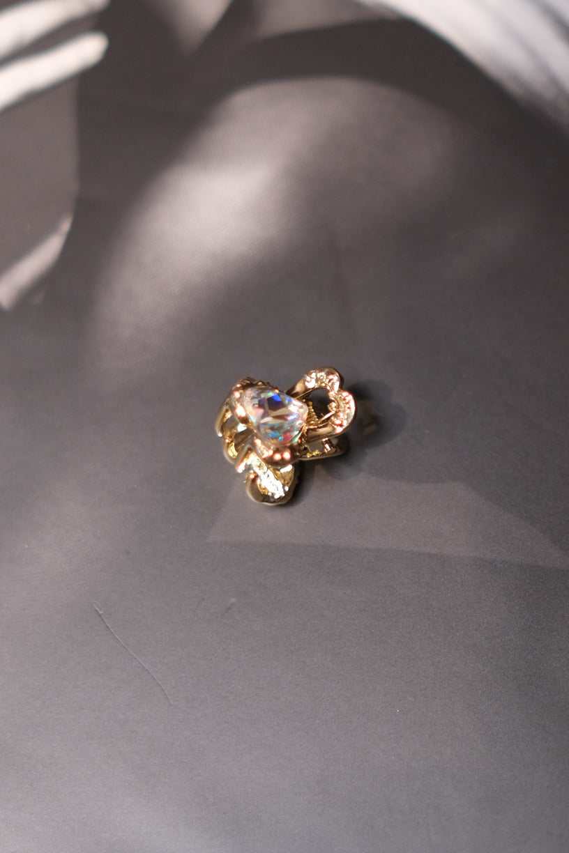 Hårklype Seraphina Crystal Heart