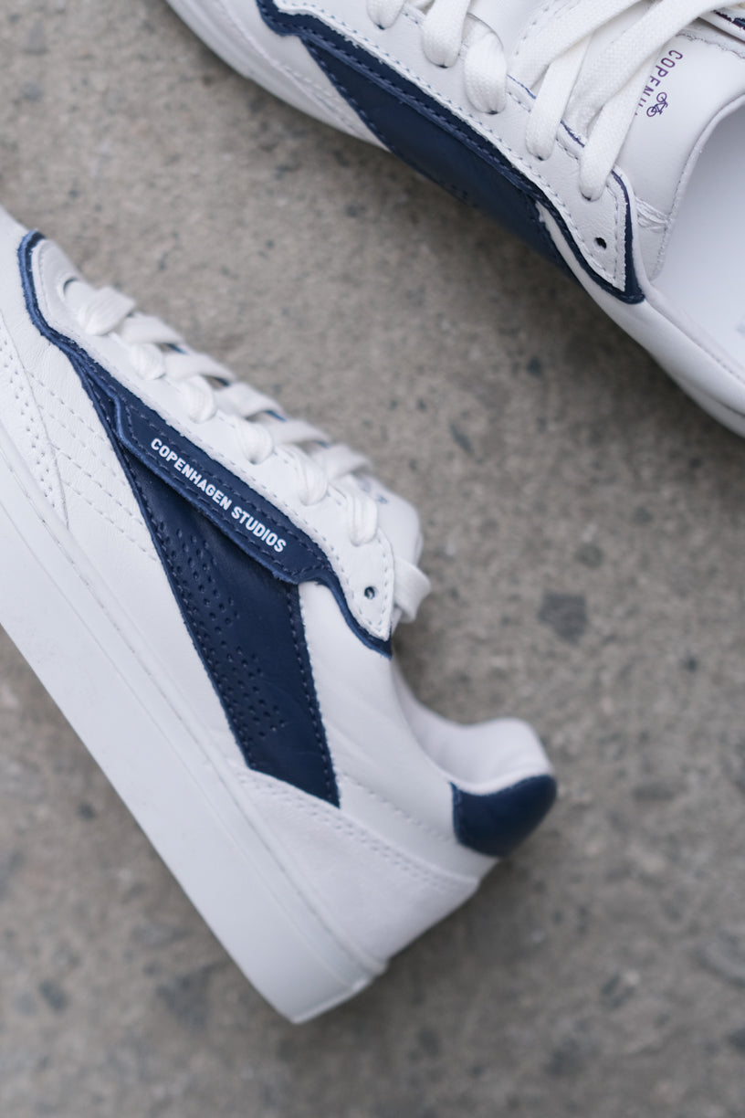 CPH90 Leather Mix White/Navy
