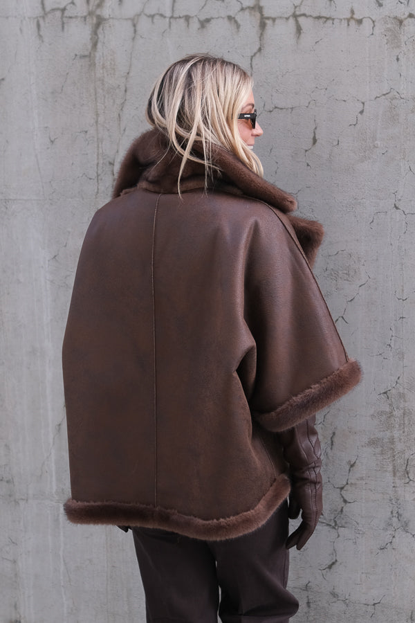 Clara Faux Mink Choco