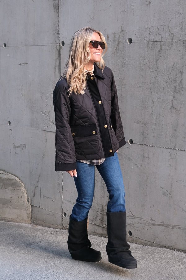 Kilnwick Quilt Jacket Black