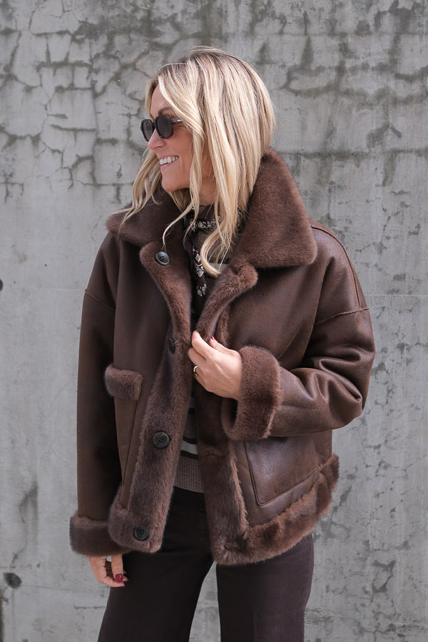 Faje Faux Mink Choco