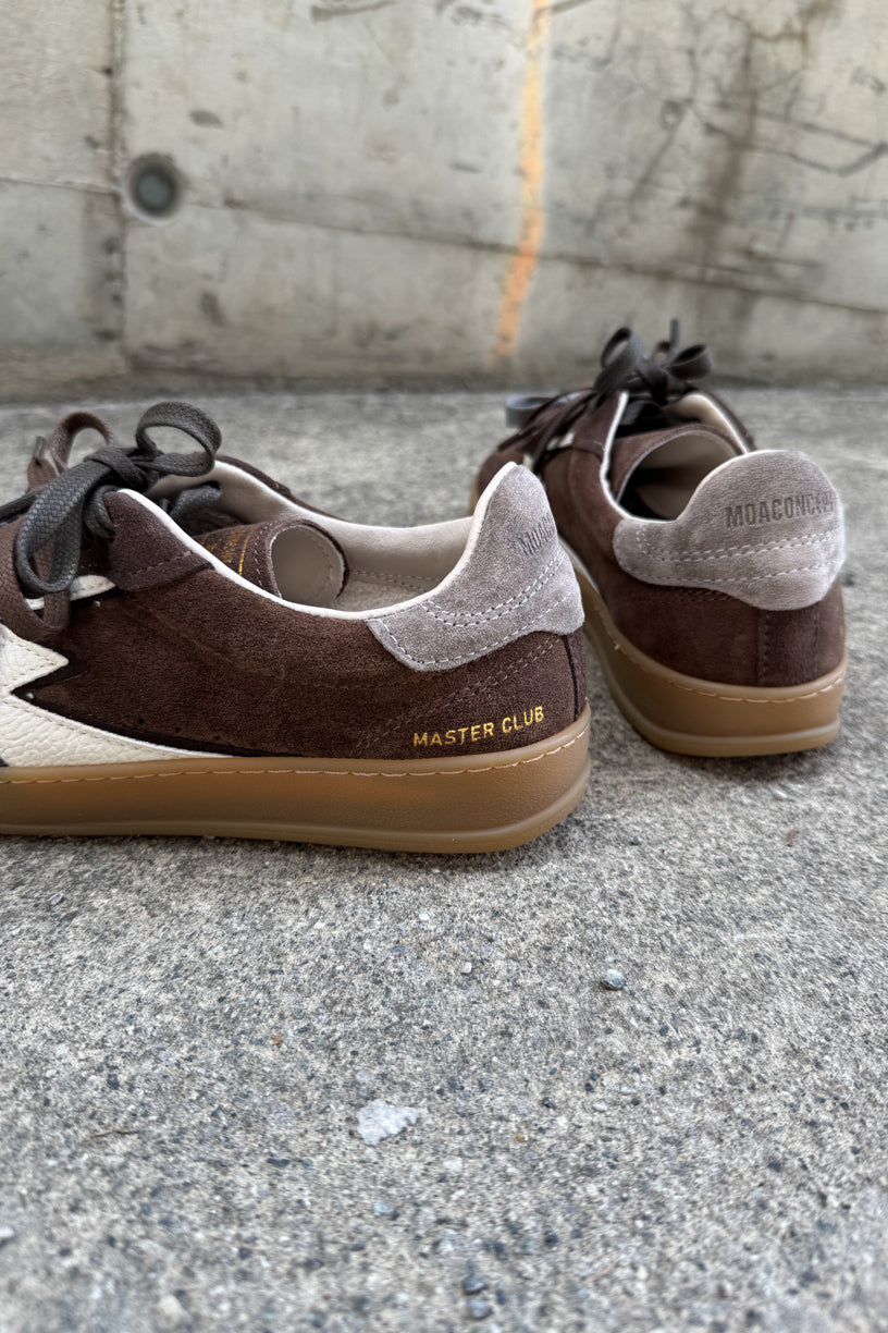 Kit Club Sneakers Patchwork Sesame Dark Brown Gray