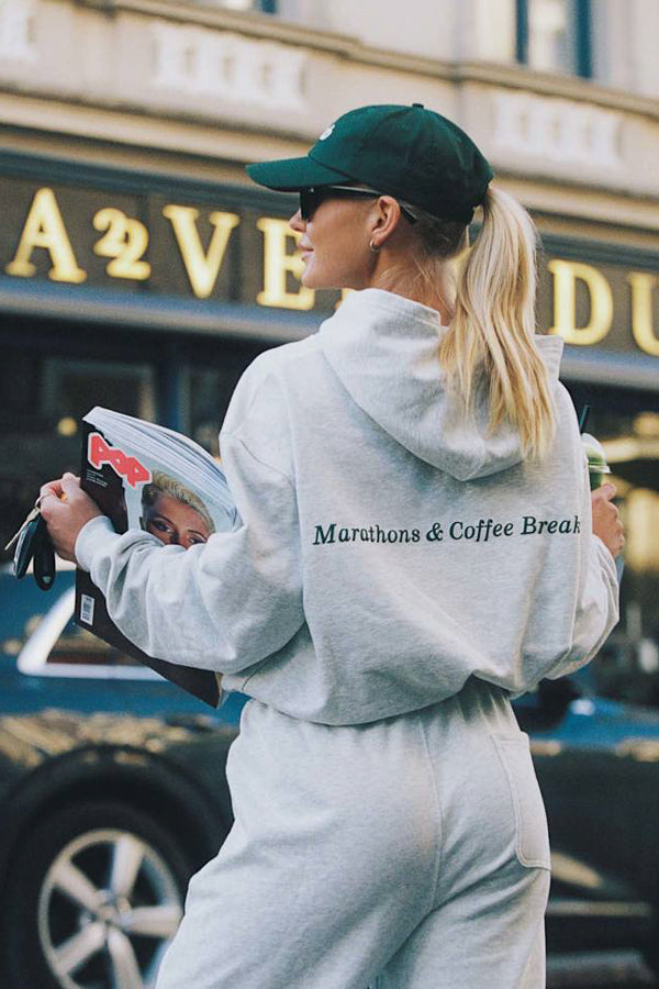Signature Hoodie Grey Melange