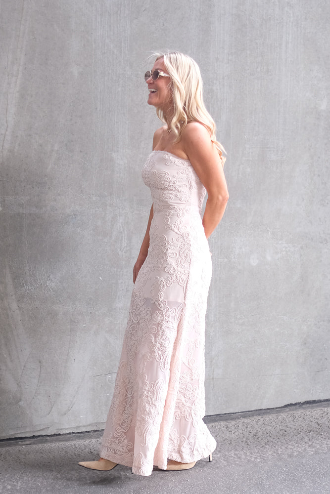 Ciara Bandeau Dress Shifting Sand