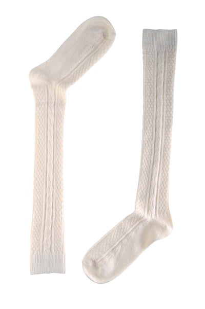 Nikkers Strømper Knee High Off-white