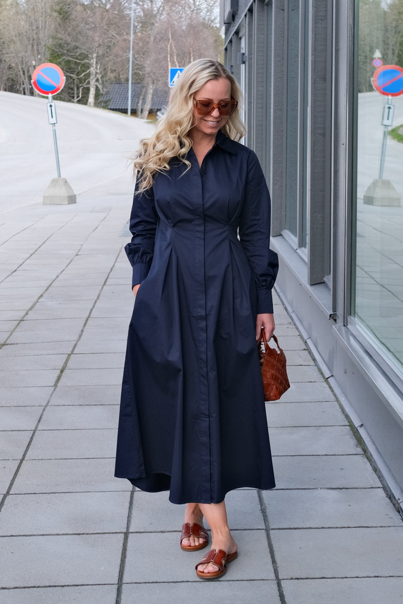Leandra Dress Navy