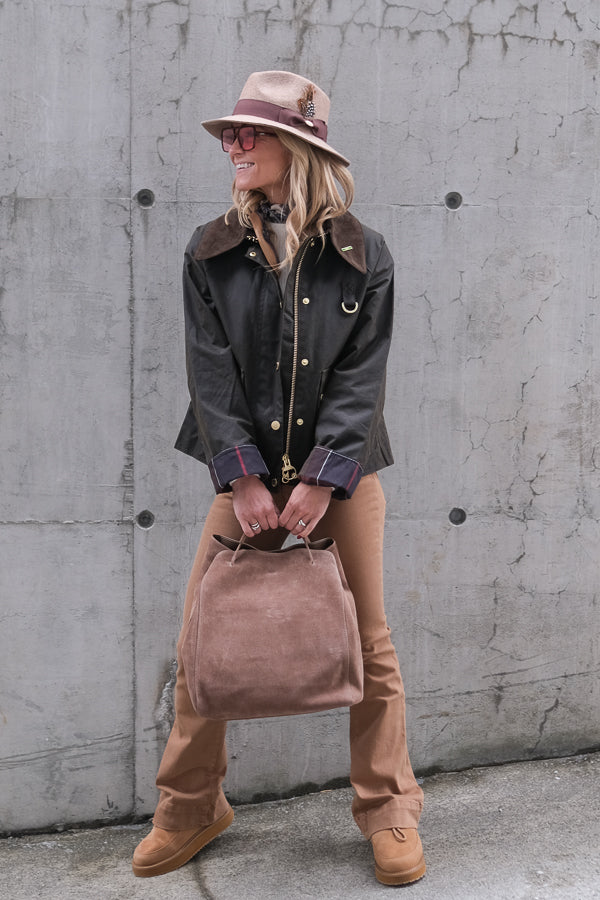 Icons Modern Spey Waxed Jacket Olive