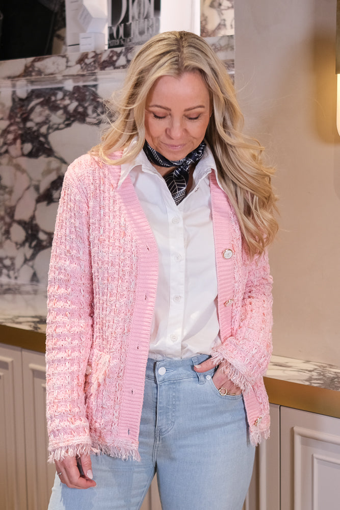Dallas Cardigan Pink
