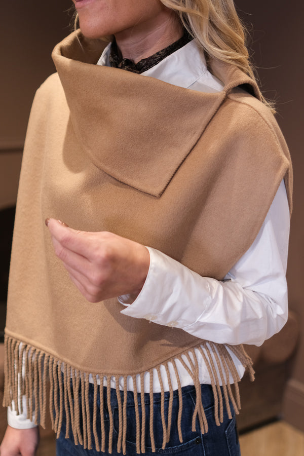 Hals Med Frynser Camel