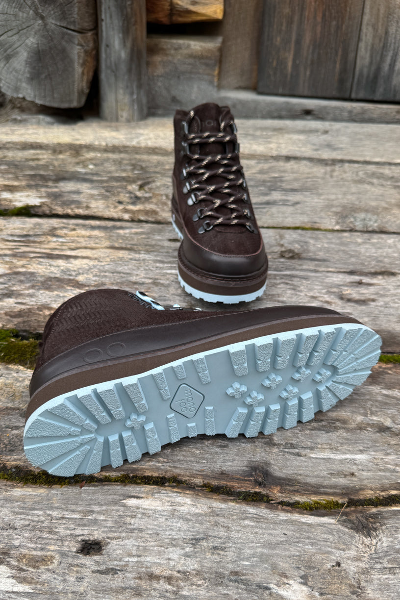 Core Cap Braided Choco/Light blue