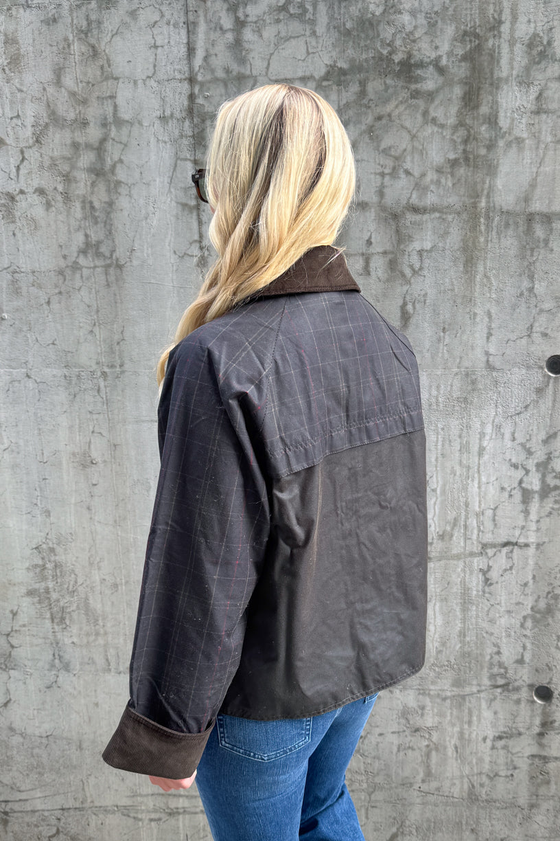 Tartan Icons Spey Waxed Jacket Olive