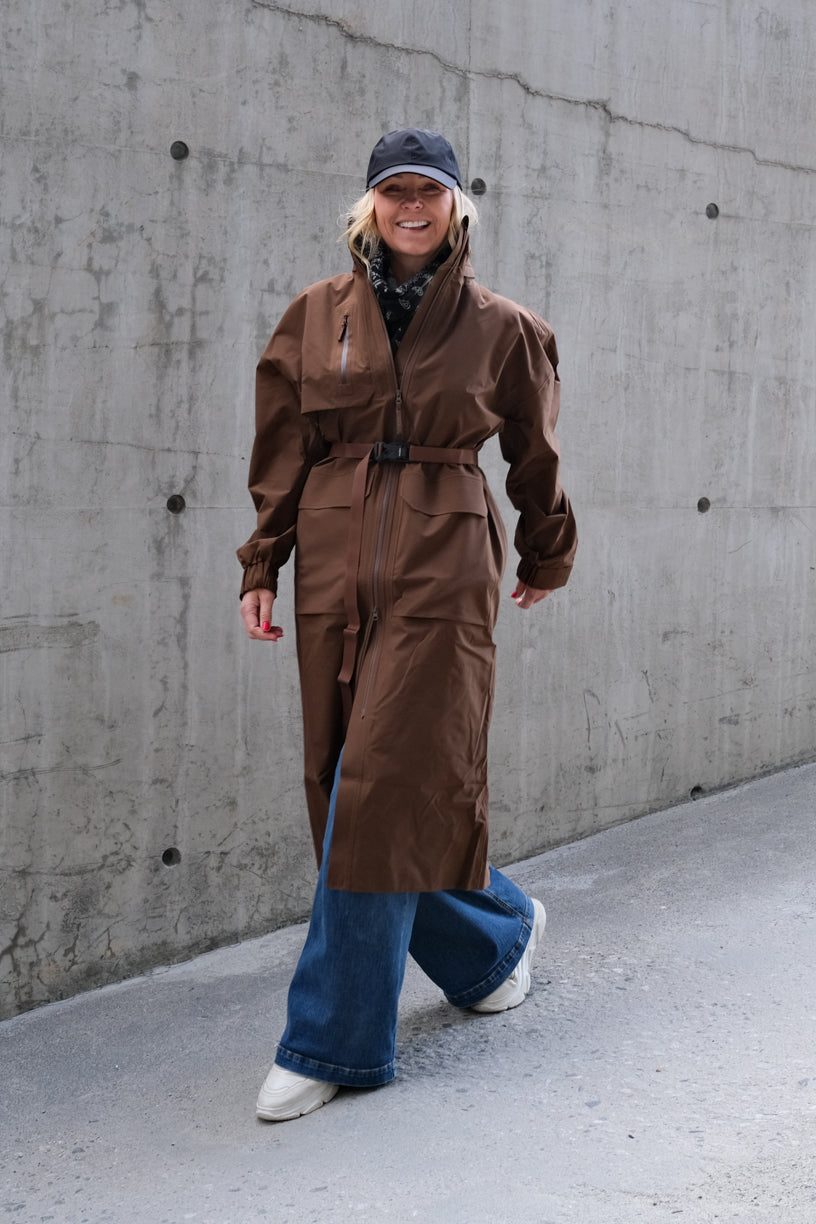 Klipra Coat Brownstone