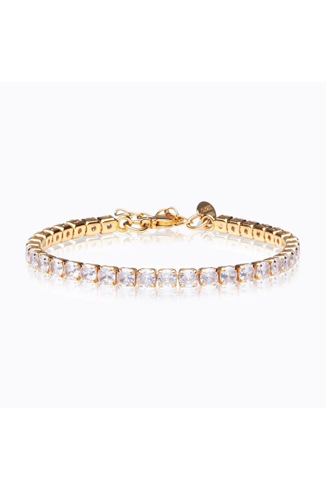 Zara Bracelet Gold Crystal