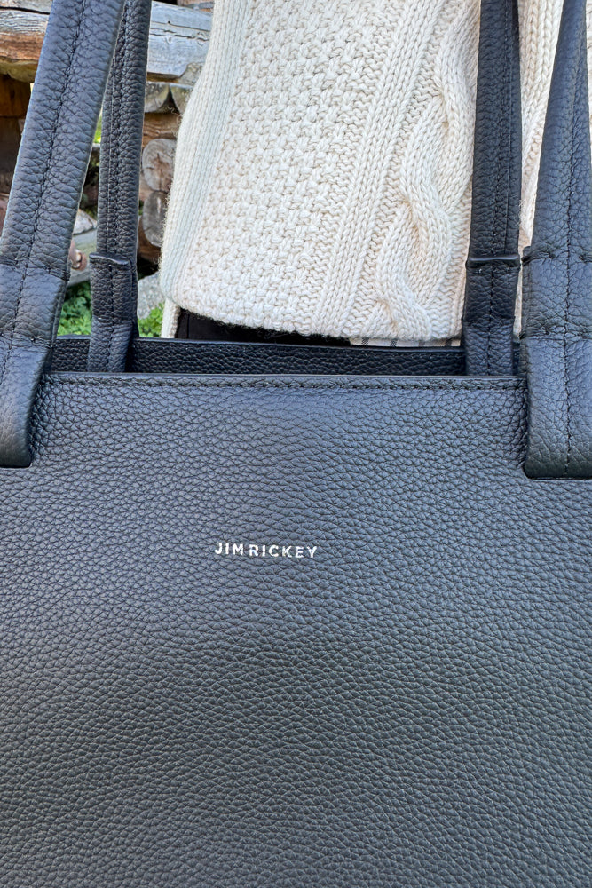 Allround Tote Leather Black