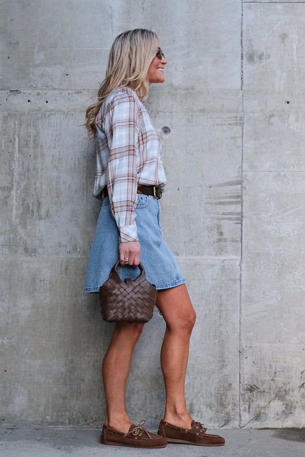 Hunter Chambray Ivory