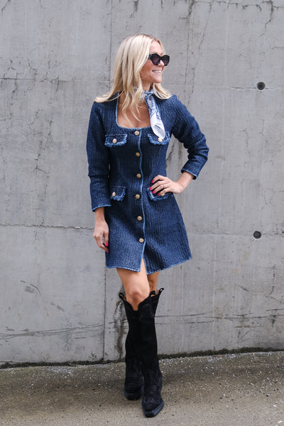 Coco Dress Bleu Jeans