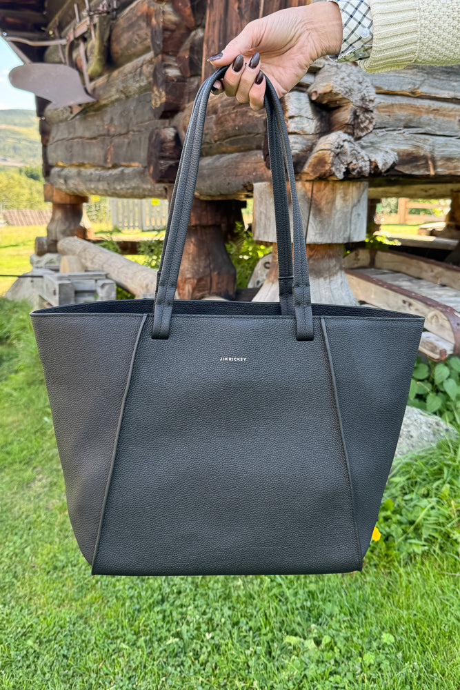 Allround Tote Leather Black