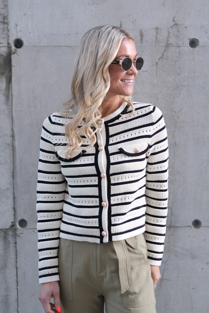 Ganeo Cardigan Creme