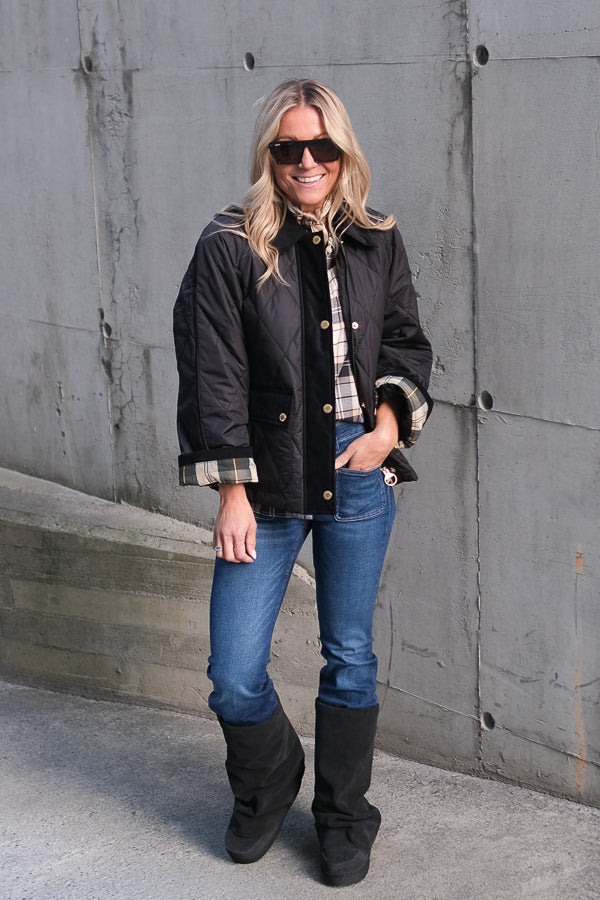 Inuikii X Jetset Drape High Boot Black