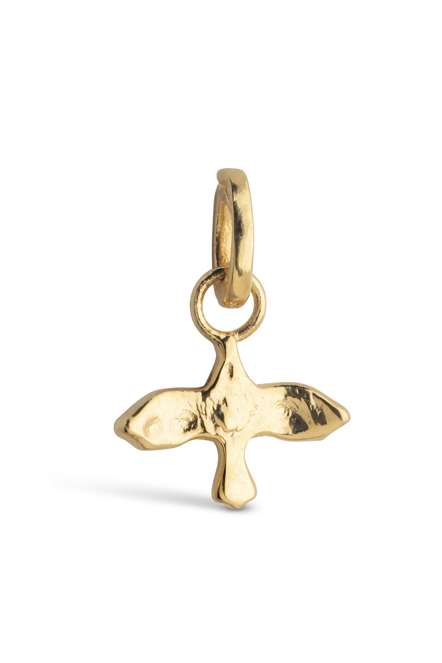 Devoted Swallow Charm Gold