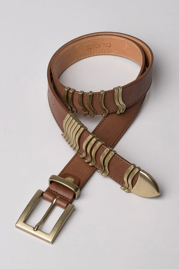 Rattle Belt Nutmeg Gold