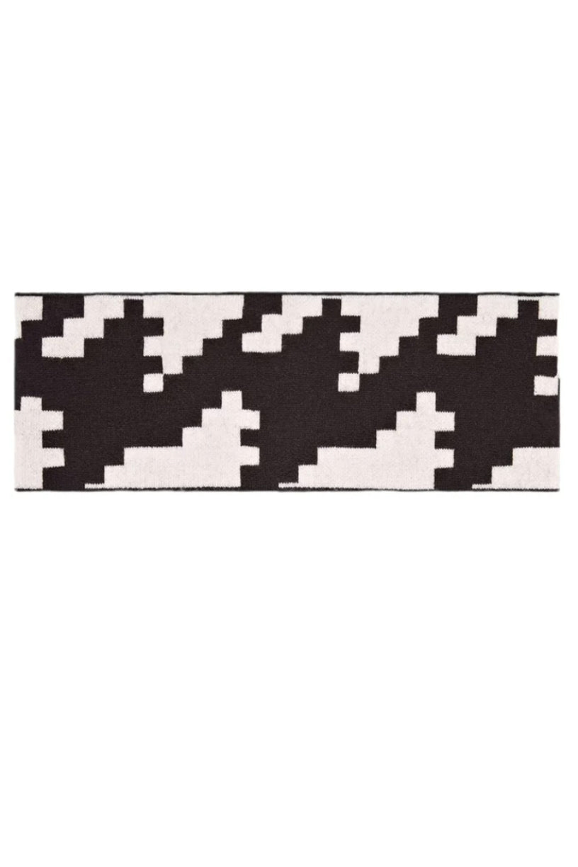 PM Headband Houndstooth