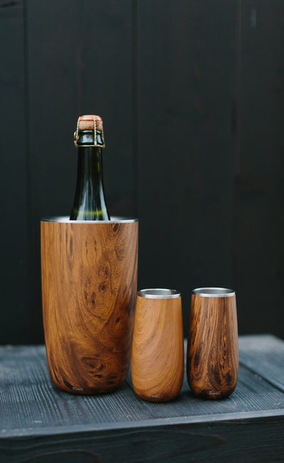 Teakwood Wine Chiller