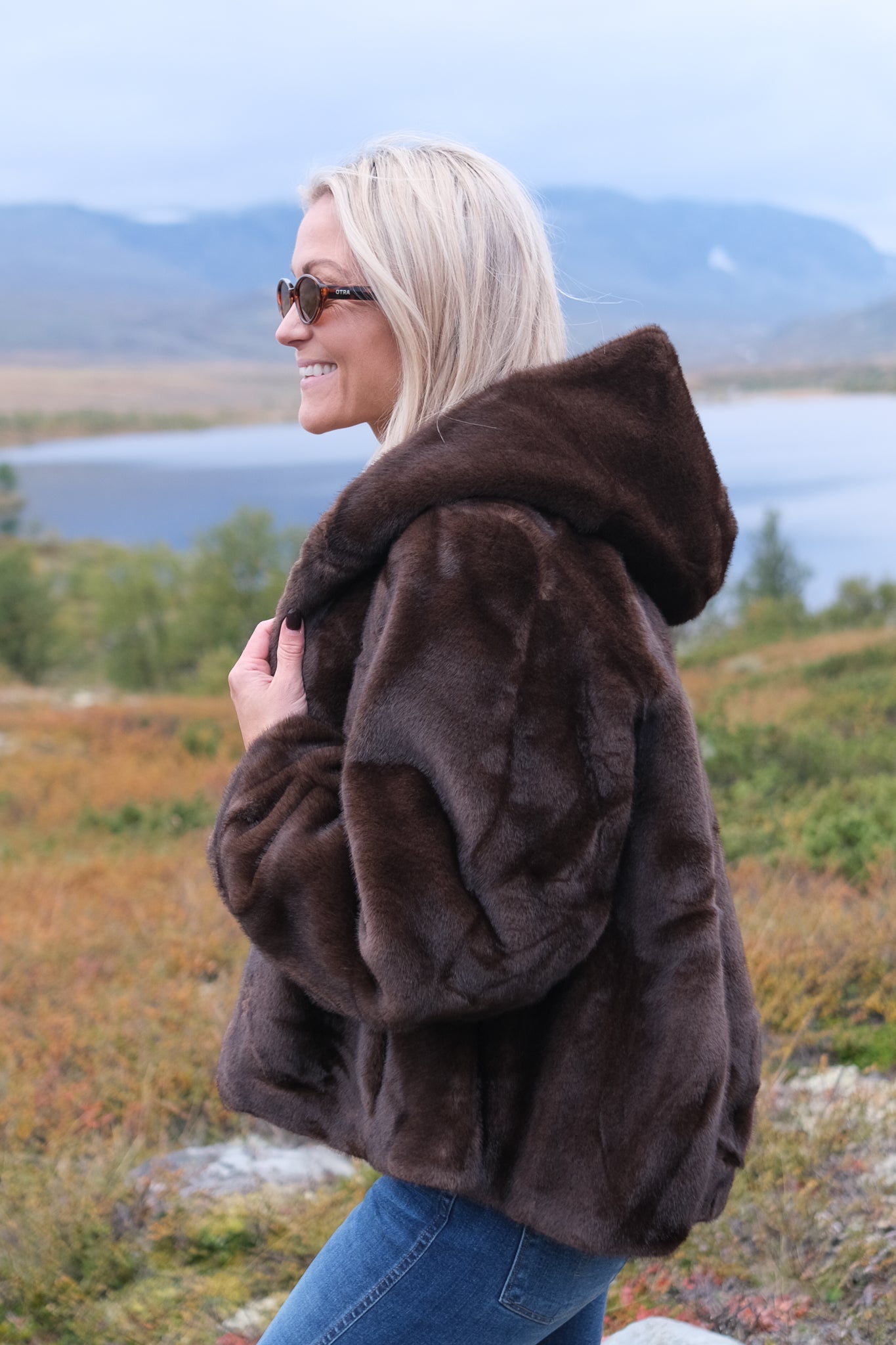 Verbier Jakke Brun