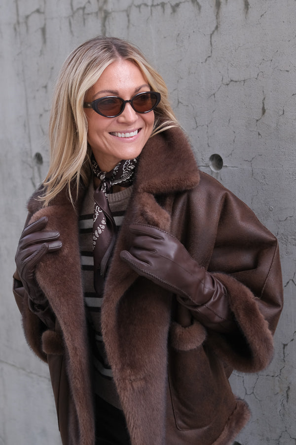 Clara Faux Mink Choco
