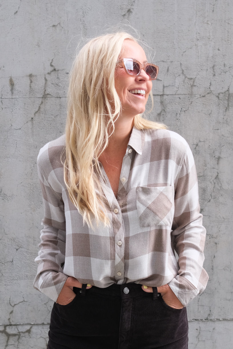 Hunter Shirt Dove Brown