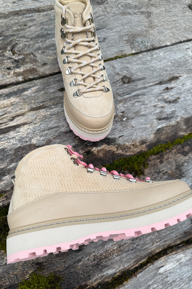 Core Cap Braided Sand/Pink