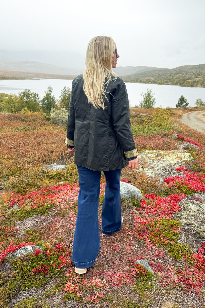 Beadnell Wax Jacket Sage