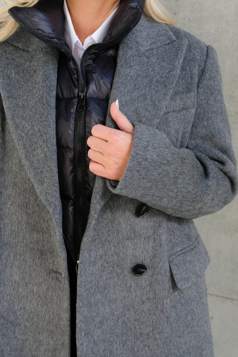 Mirage Coat Dark Grey