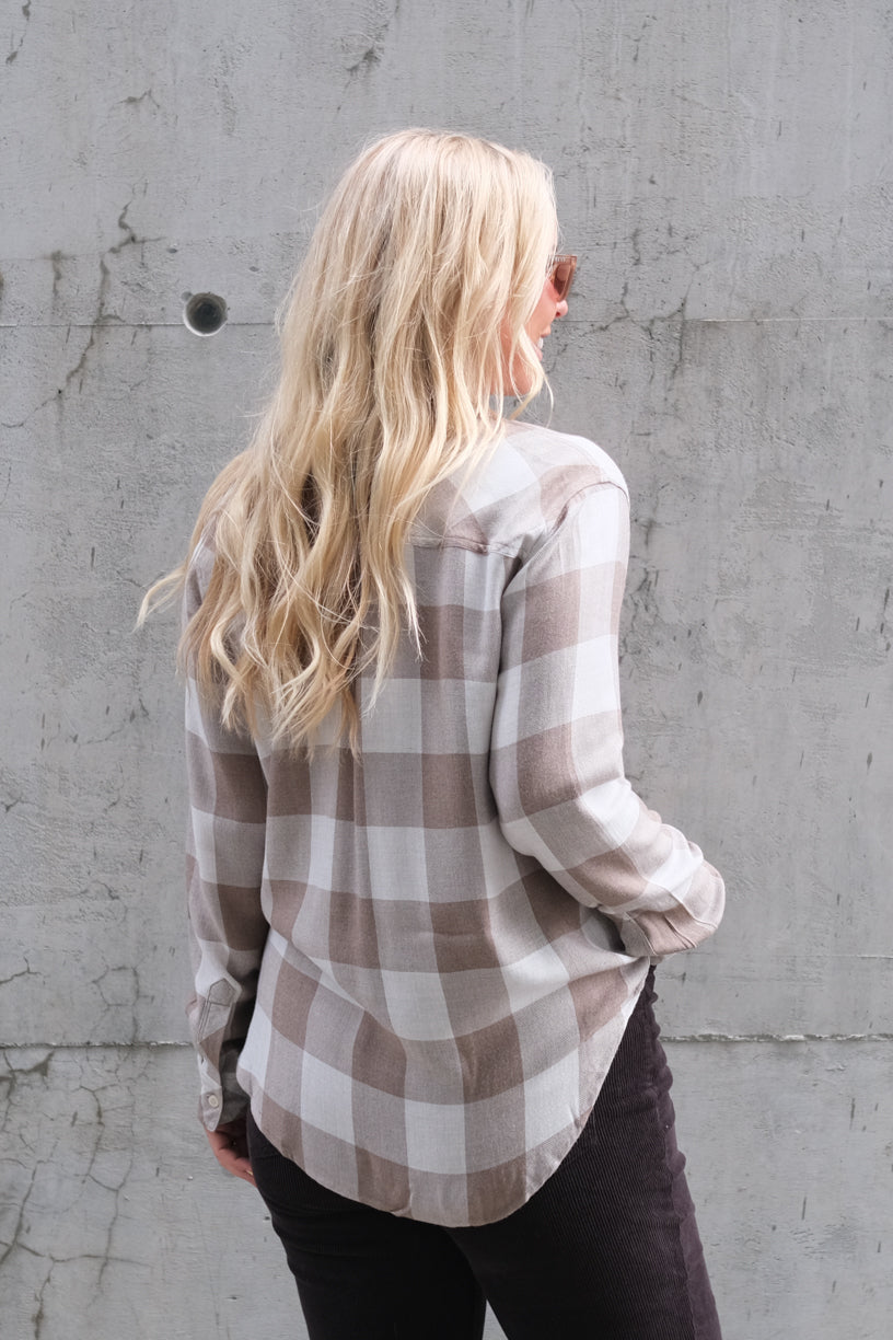 Hunter Shirt Dove Brown