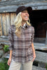 Arc Shirt Muted Tartan Dark Brown