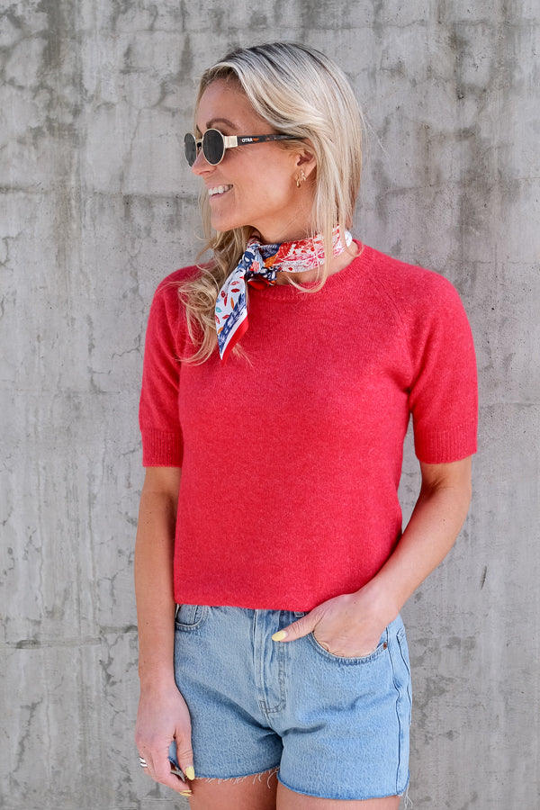 Georgina Sweater Ruby Pink