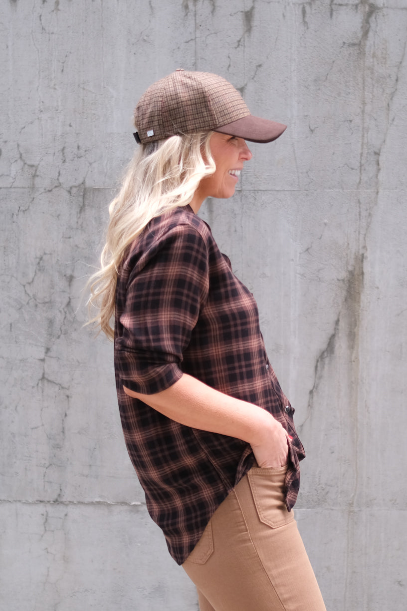 Hunter Shirt Almond & Black