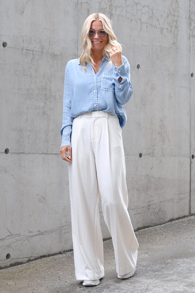 Isla Trousers Off White