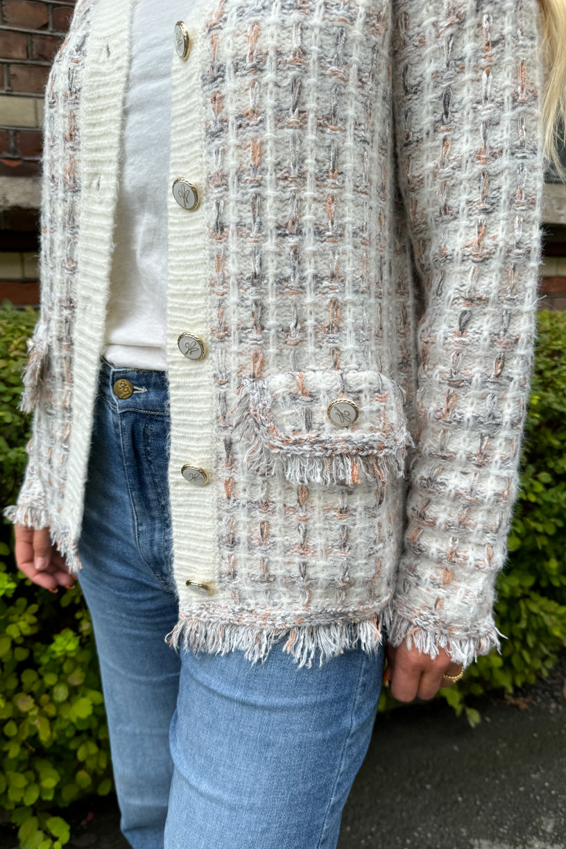 Jimena Cardigan Ivory