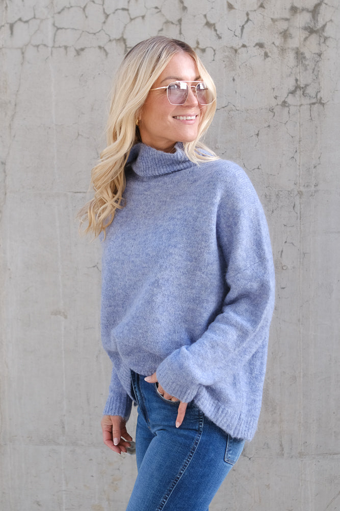 Russo Sweater Denim Melange